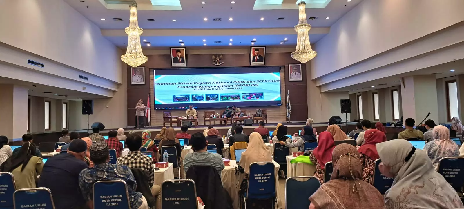 DLHK Sosialisasi Pelatihan SRN, Bentuk Komitmen Jalankan Program Proklim 2023
