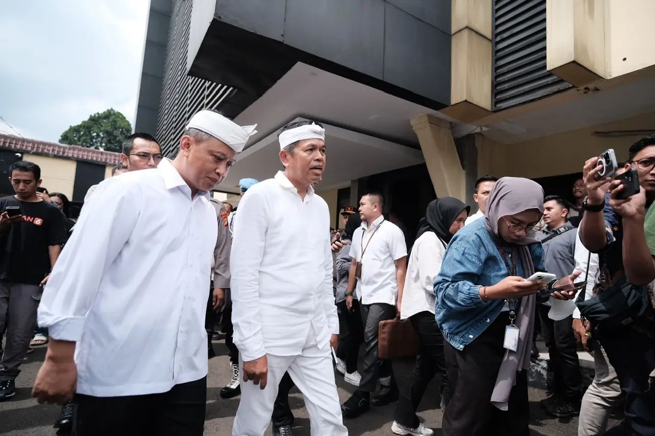 Wali Kota Dampingi Gubernur Jabar Kunjungi Polres Metro Depok