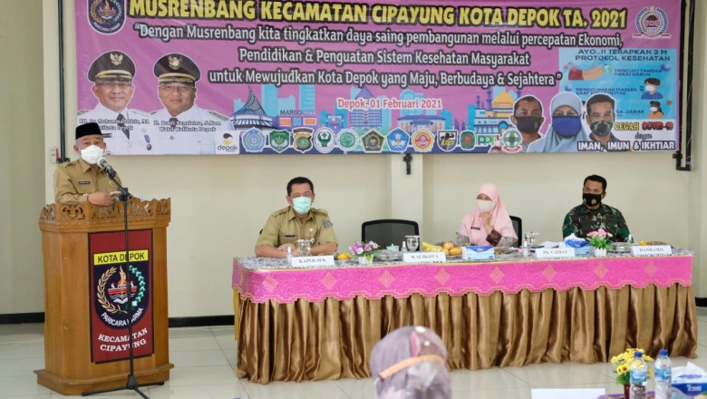 Wali Kota Depok : Pembangunan di Cipayung Butuh Perhatian Khusus