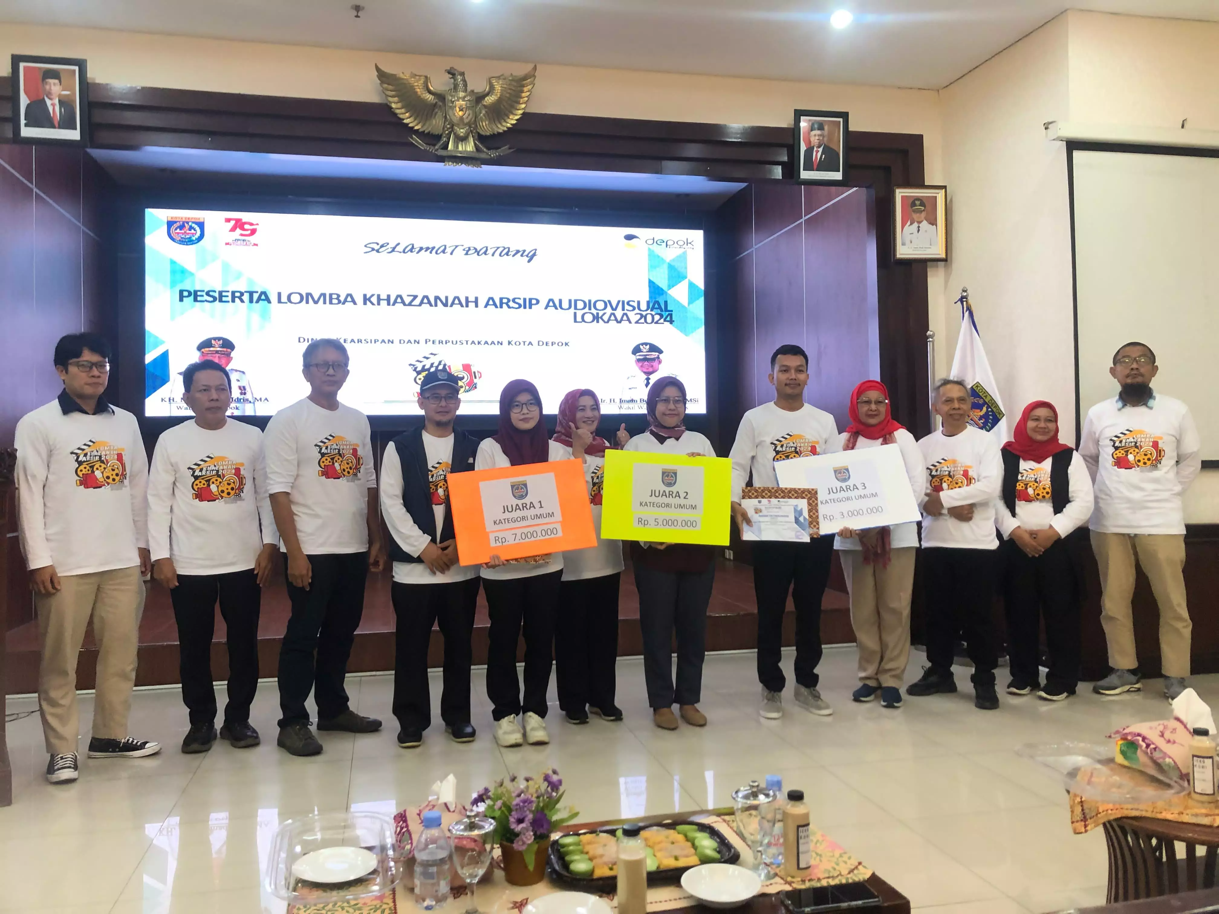 Lomba Khazanah Arsip Audiovisual 25 Tahun kota Depok Buat Peserta Terkesan