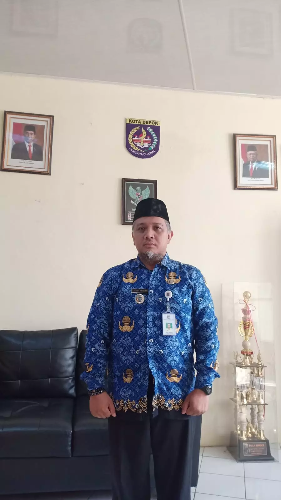 Lurah Pondok Jaya Maknai Lebaran Idulfitri dengan Bersyukur dan Istiqamah Ibadah