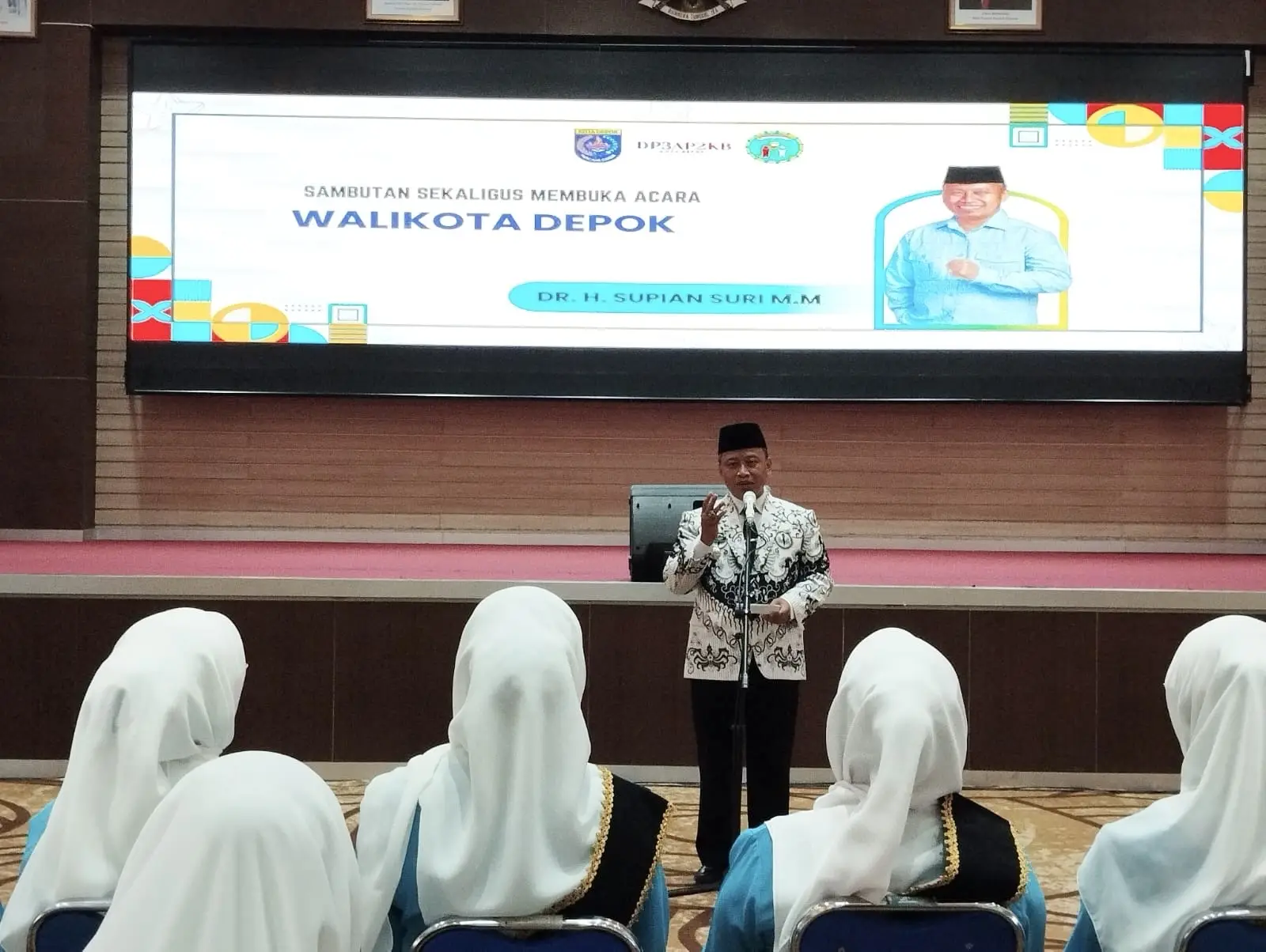 Wali Kota Depok Hadiri Pengukuhan Bunda Forum Anak Kecamatan dan Kelurahan