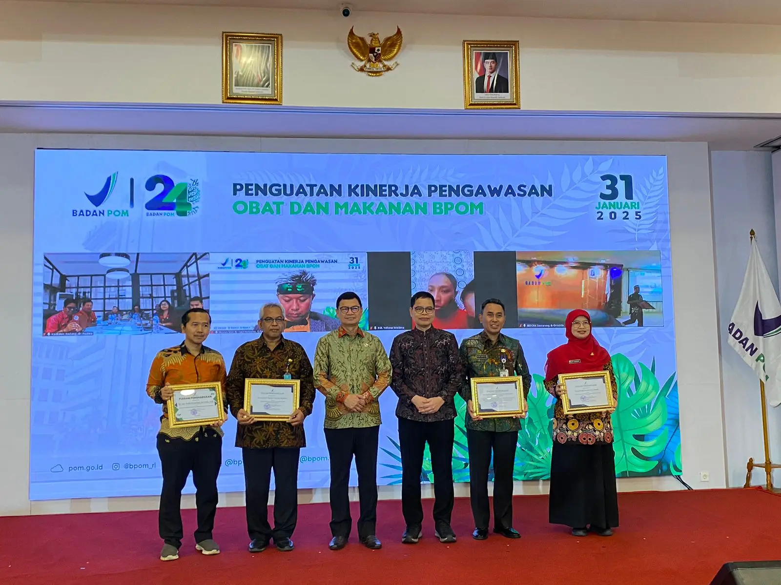 Depok Kembali Raih Penghargaan Kota Pangan Aman dan Sehat Terbaik dari Badan POM