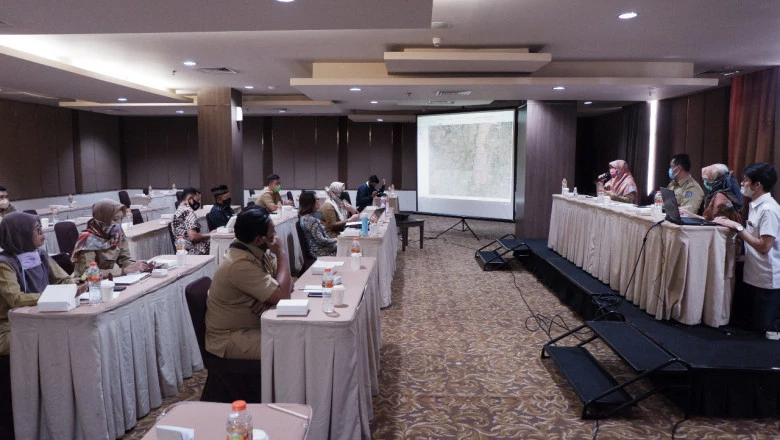 Rapat Sinkronisasi Kota/Kabupaten Perbatasan bersama Pemkot Tangerang Selatan