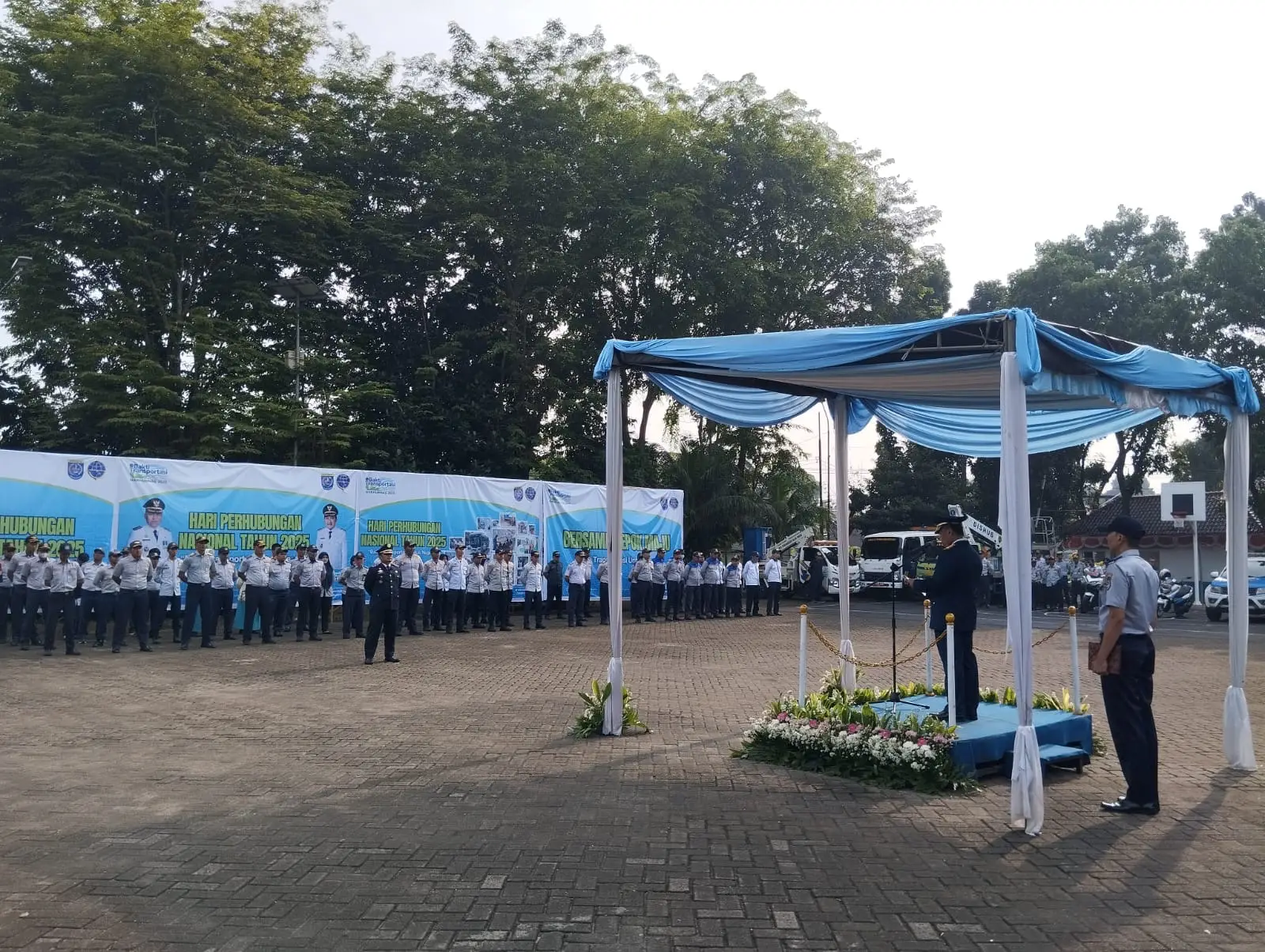Dishub Depok Gelar Upacara Peringatan Harhubnas 2025