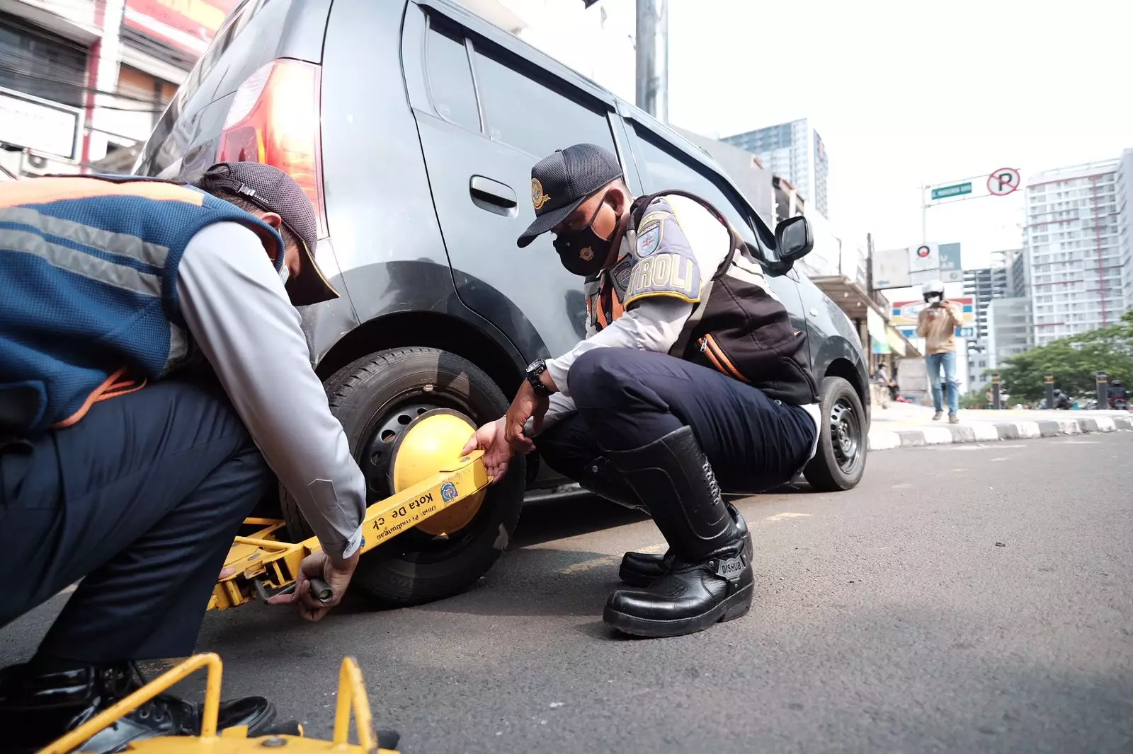 Dishub Depok Tertibkan 94 Kendaraan di Jalan Margonda