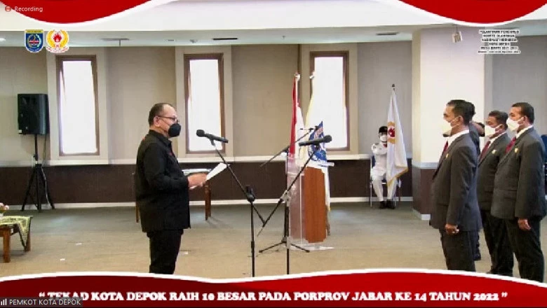 Pengurus KONI Kota Depok Resmi Dikukuhkan