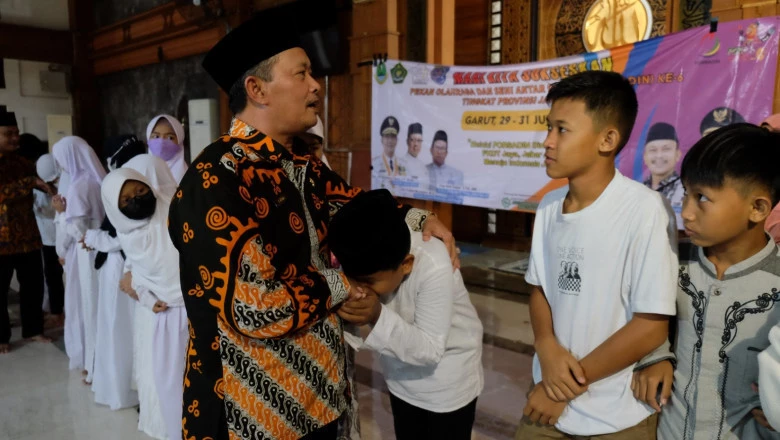 Pelepasan Kontingen FKDT Kota Depok pada PORSADIN Ke-6 Tingkat Jabar