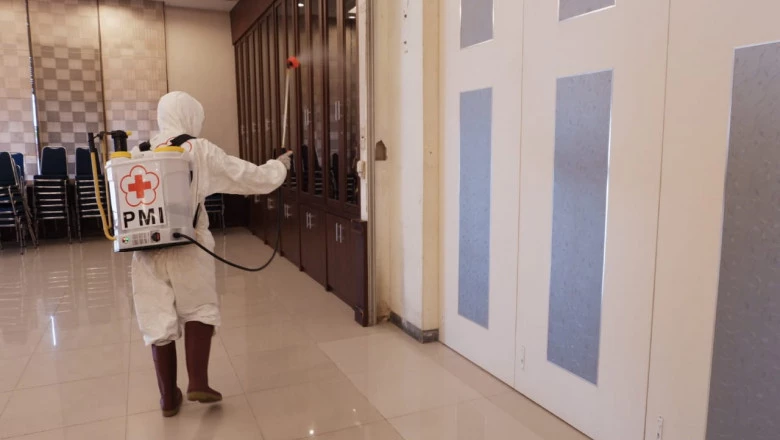 Selama Setahun, PMI Depok Semprot Disinfektan di 987 Titik
