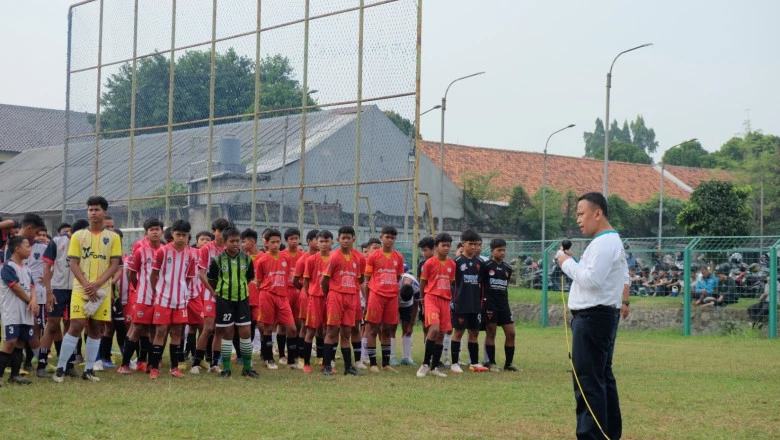 Sekda Depok Buka Secara Resmi Turnamen Sepak Bola Wali Kota Cup U-14