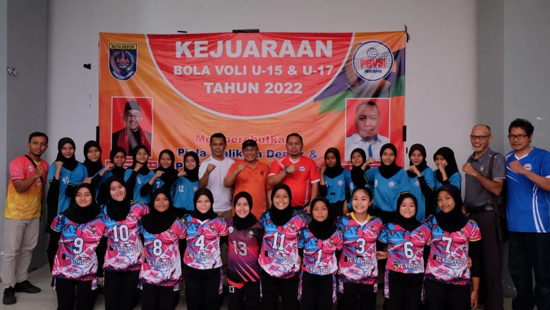 Wali Kota Hadiri Kejuaraan Bola Voli U-15 dan U-17 Piala Wali Kota Depok Tahun 2022