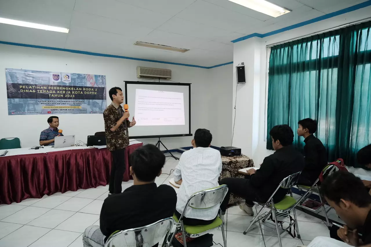 Peserta Pelatihan Perbengkelan Roda Dua Ikuti Rekrutmen Perusahaan Swasta