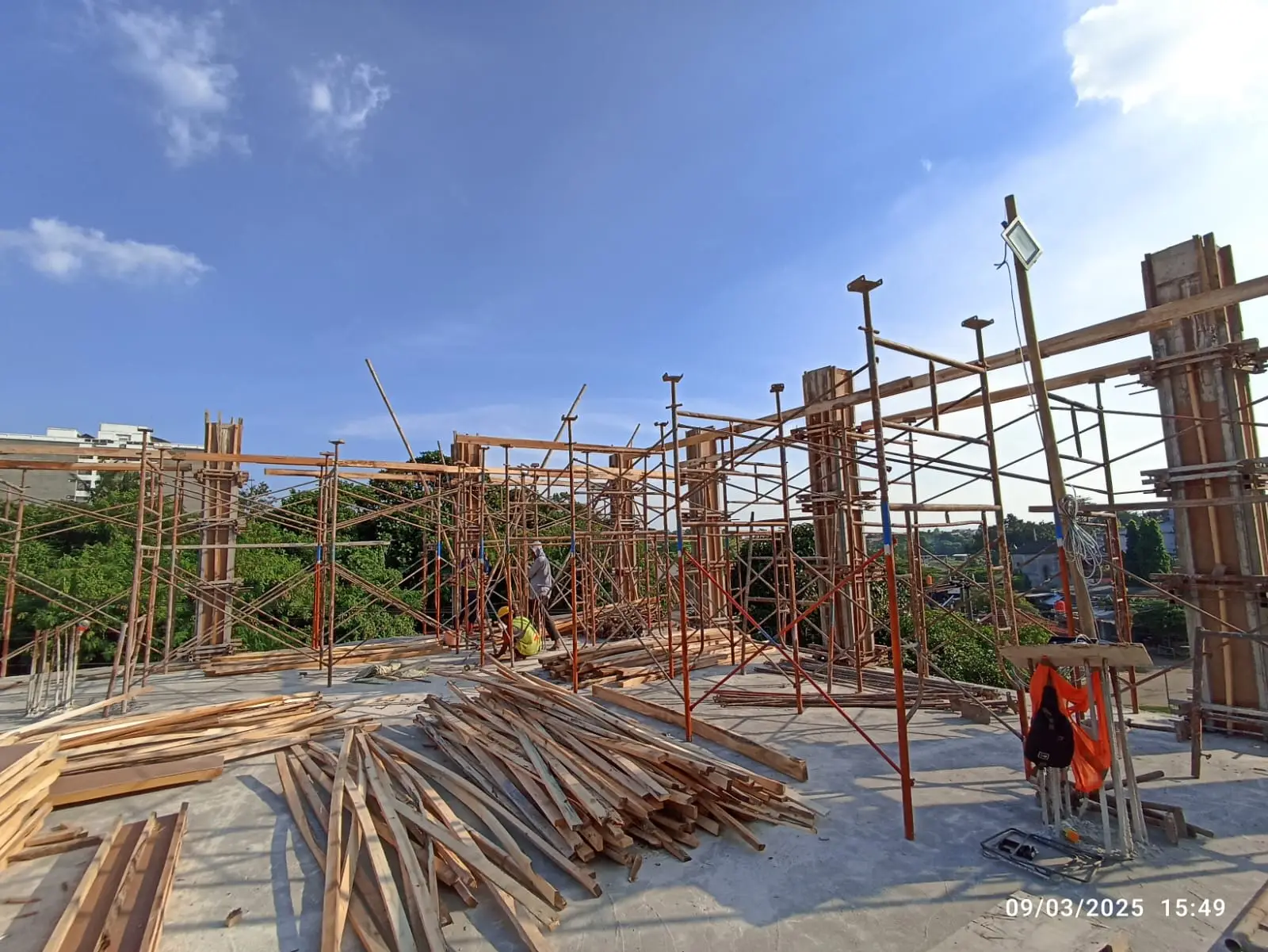 Progres Kantor Kelurahan Bojongsari Baru: Masuki Tahap Struktur