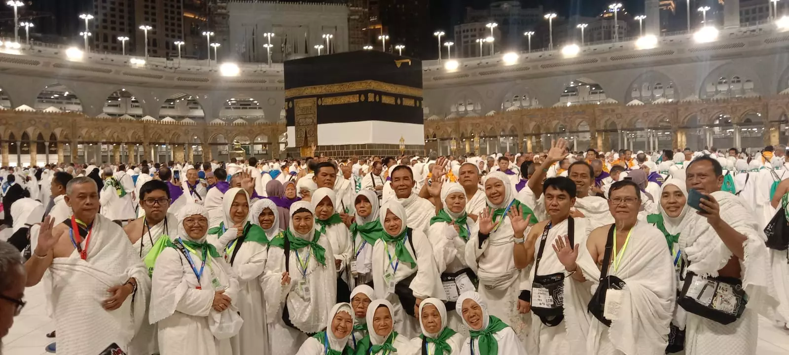 Tiba di Mekkah, Jemaah Calhaj Depok Kloter 13 dan 32 Tengah Jalani Umrah Wajib