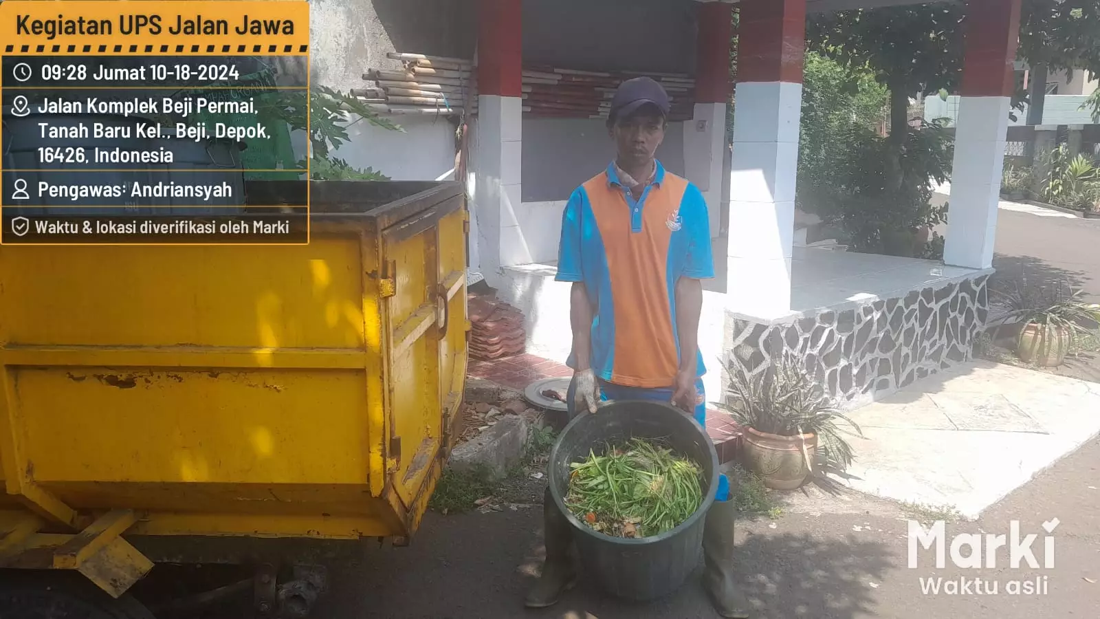 UPS Beji Tambah Titik Pengangkutan Sampah Organik