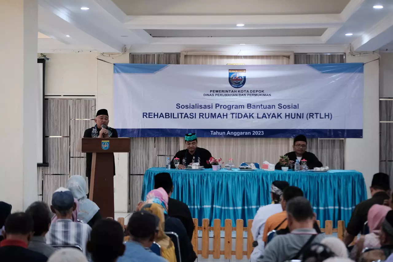 Wali Kota Depok Hadiri Sosialisasi Rehabilitasi RTLH di Cimanggis