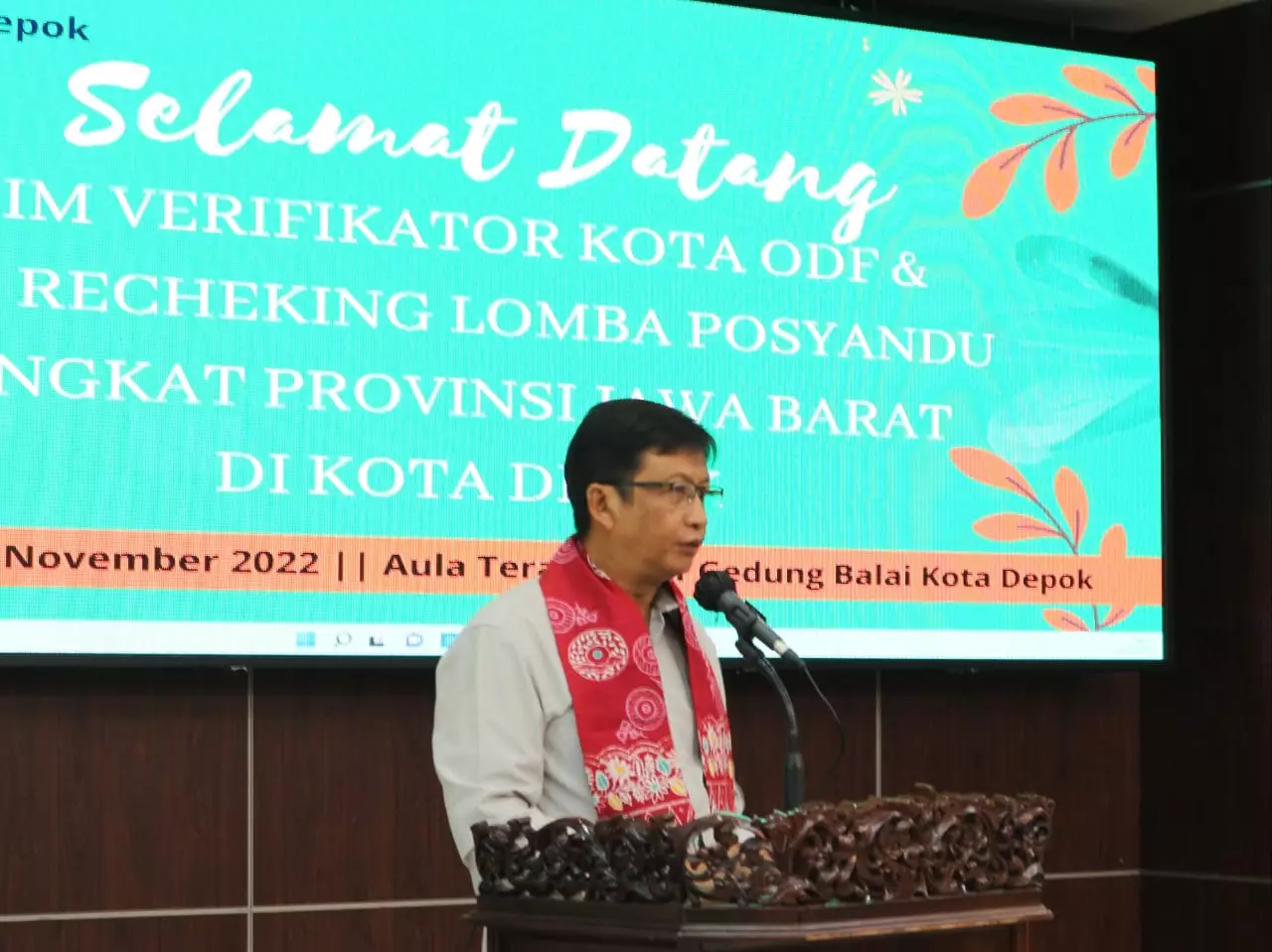 Posyandu Teratai RW 11 Curug Dinilai Tim Recheking Provinsi, Ini Aspek Penilaiannya
