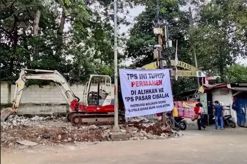 TPS Jalan Raya Bogor KM 30 Ditutup, DLHK Depok Ubah Pola Pengangkutan Sampah