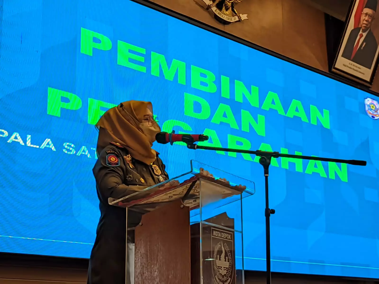 57 Pegawai Satpol PP Depok Diberi Pembinaan