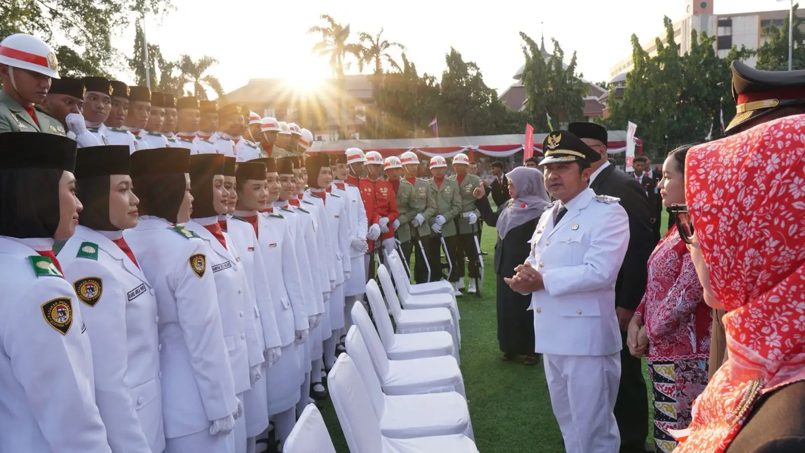 Sukses Jalankan Tugas, Chandra Rahmansyah Pesankan Ini ke Paskibraka Kota Depok