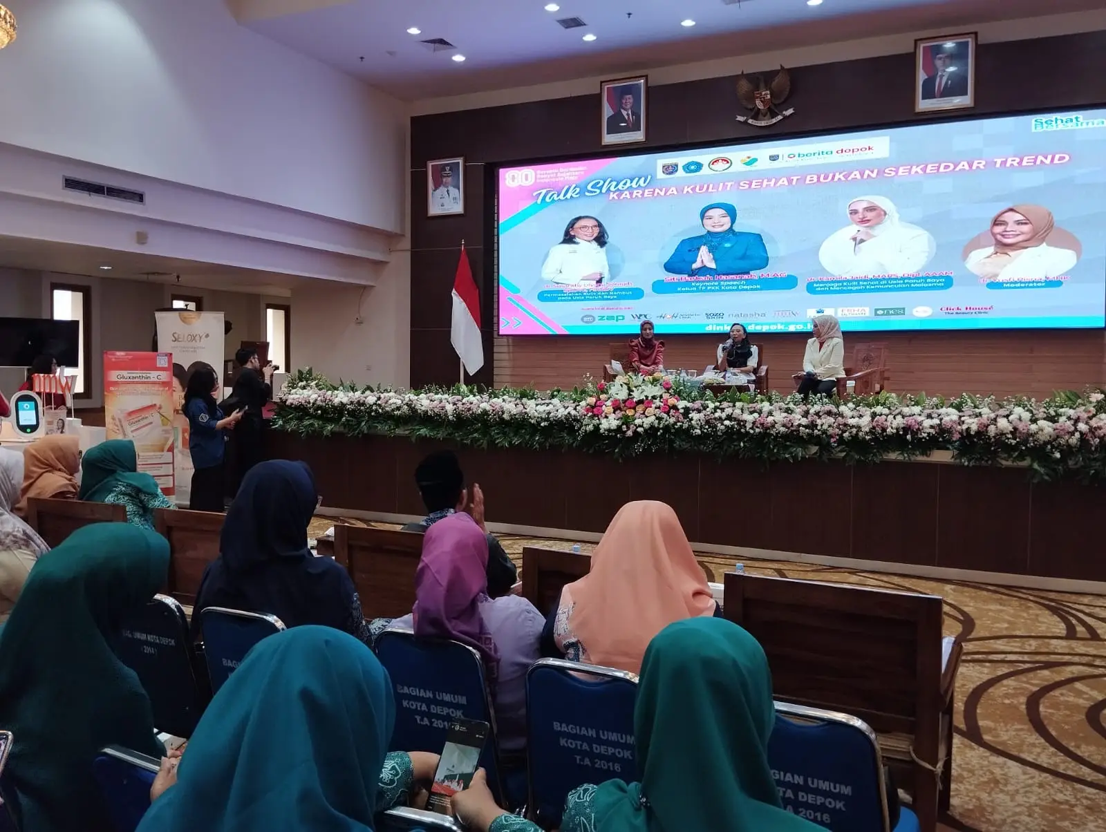 Momen HUT ke-80 RI, Dinkes Depok Gelar Talkshow Edukasi Kesehatan Kulit