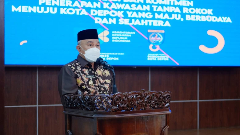 Peringatan Hari Tanpa Tembakau Sedunia Tingkat Kota Depok Tahun 2021