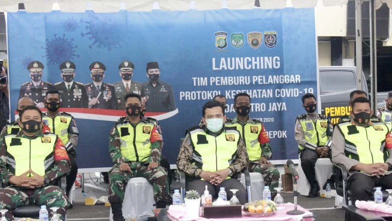 Pjs Wali Kota Depok Hadiri Launching Tim Pemburu Covid-19