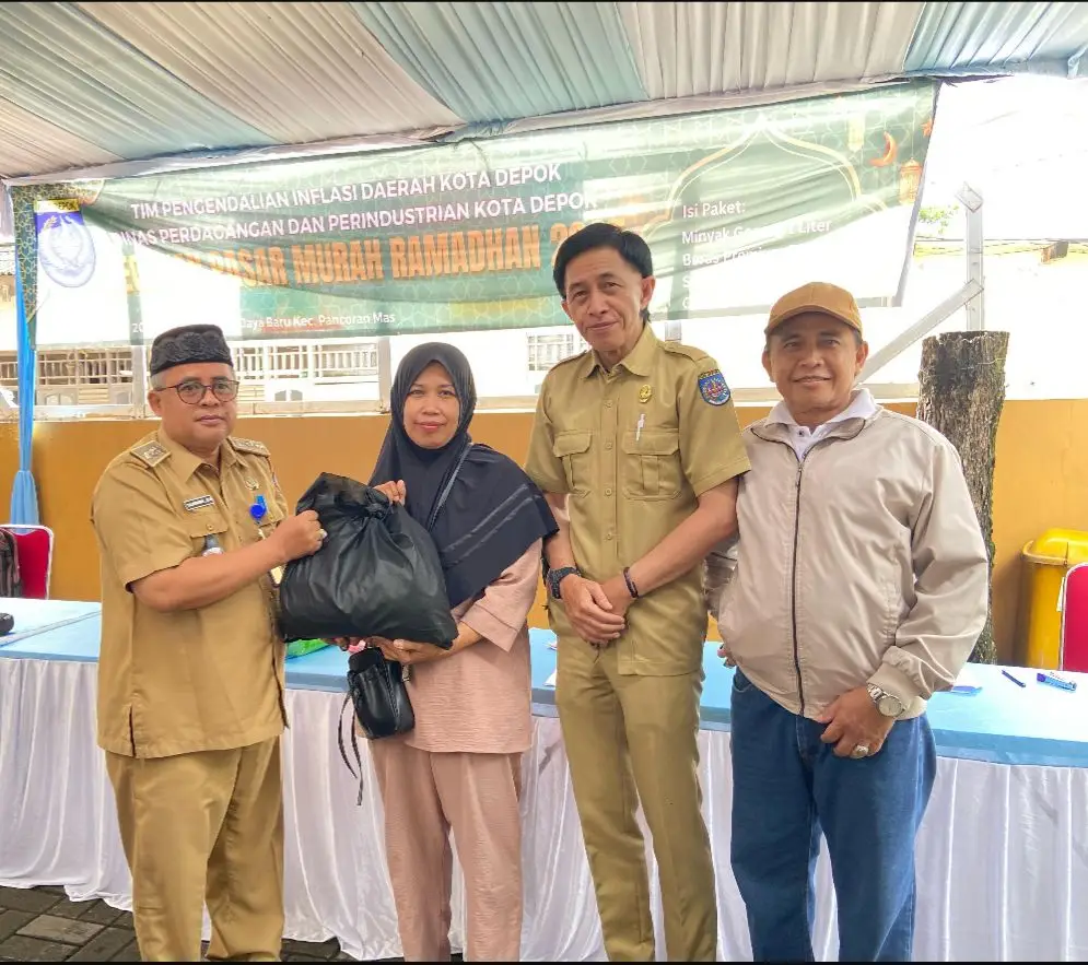 Pemkot Depok Gandeng BAZNAS Gelar Pasar Murah Ramadan di 11 Kecamatan