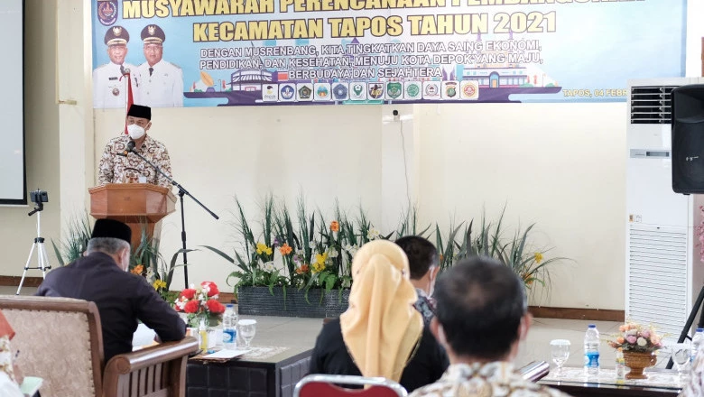 Musrenbang Kecamatan Tapos tahun 2021