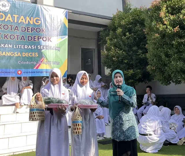 Dua Sekolah di Depok Jadi Percontohan Pelaksanaan Program Gelis, Biasakan Siswa Membaca
