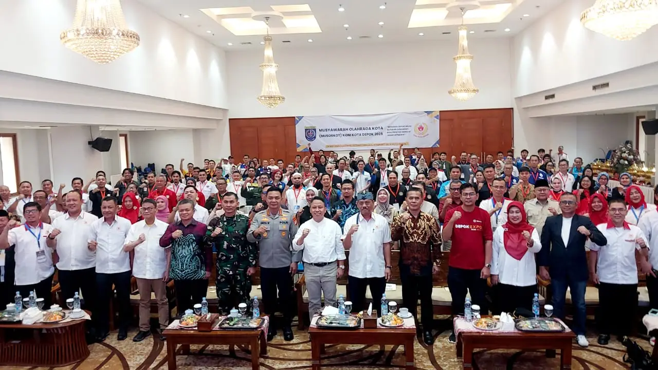Buka Muskot KONI Depok 2025, Supian Suri Titip Semua Cabor Harus Didukung Merata