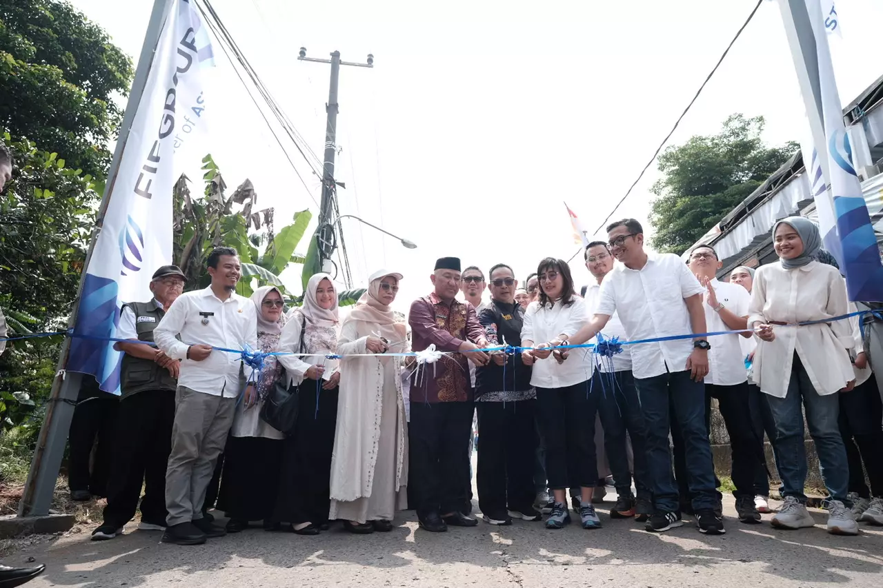 Wali Kota Depok Resmikan Kampung Berseri Astra di Kelurahan Duser
