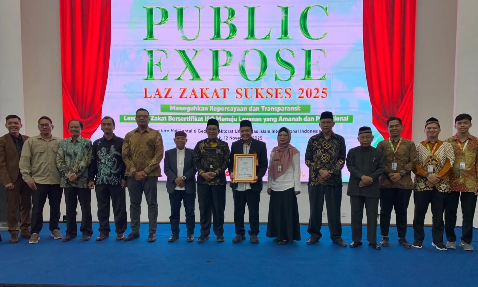 Zakat Sukses Raih ISO 9001:2015, Pemkot Depok Apresiasi Profesionalisme