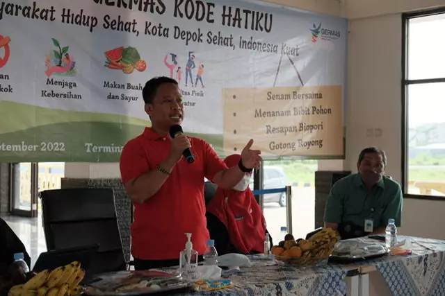 Sekda Ajak Semua Unsur di Terminal Jatijajar Perkuat Implementasi Germas dan PHBS
