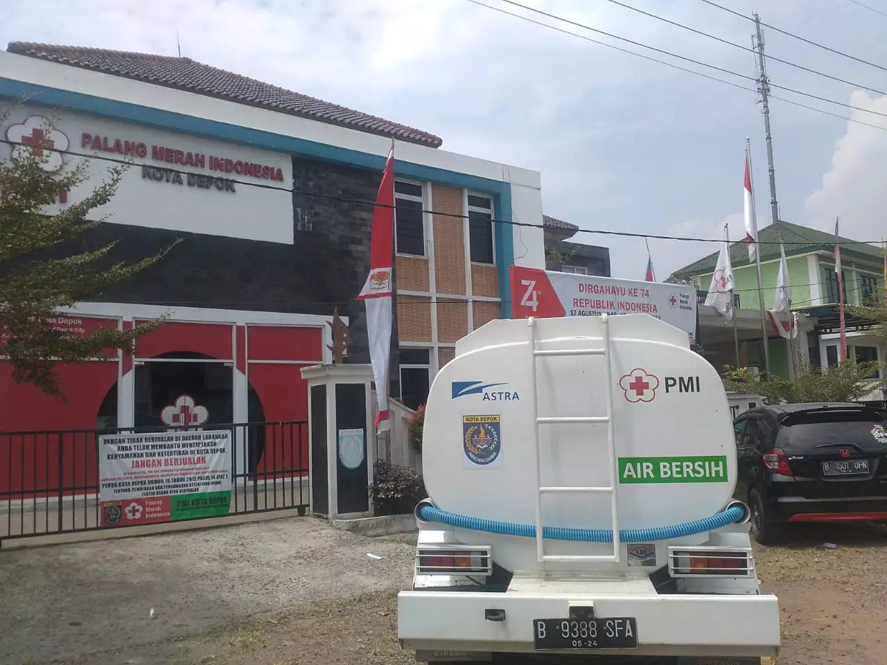 PMI Depok ke Pusat, Koordinasi Peminjaman Truk Tangki Air Antisipasi Kekeringan