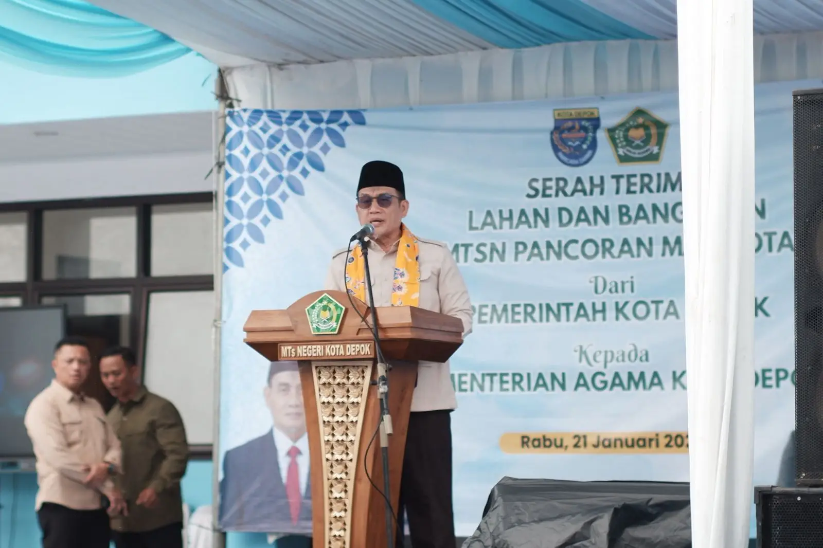 Wamenag Apresiasi Komitmen Wali Kota Depok terhadap Pendidikan Madrasah
