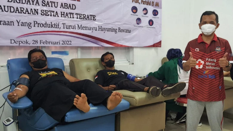 Donor Darah PSHT Cabang Depok Berhasil Kumpulkan 91 Kantong Darah