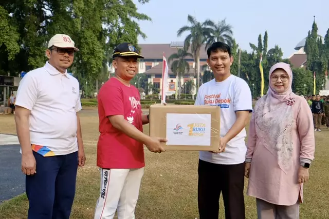 Galang Donasi, Pemkot Depok Berhasil Kumpulkan 710 Buku