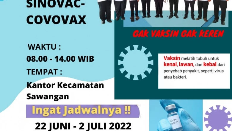 Kecamatan Sawangan Gelar Vaksinasi Covid-19 Massal untuk Dosis Satu, Dua, dan Tiga