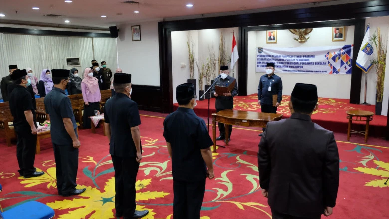 Kukuhkan 186 Pejabat ASN, Wali Kota Ingatkan Agar Selalu Mengayomi