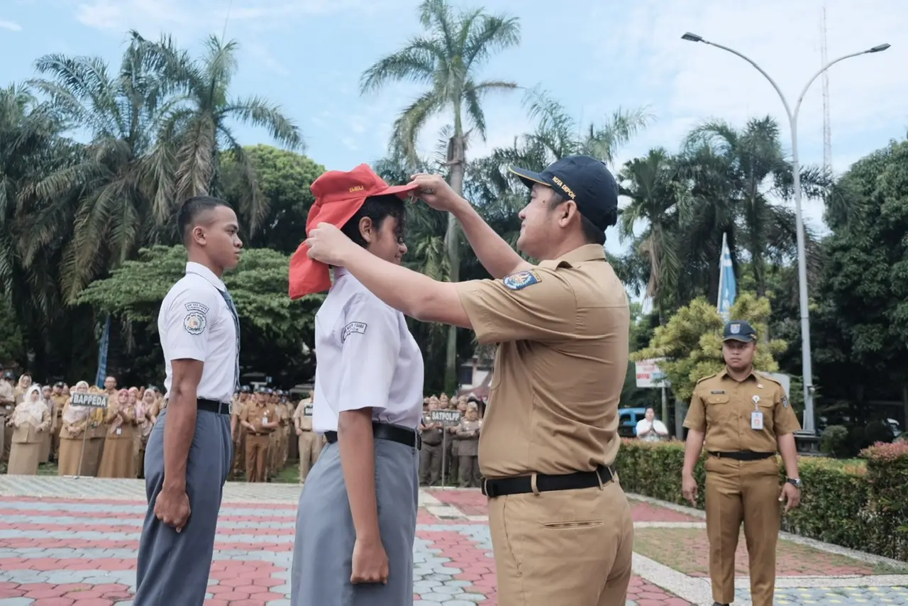 Wawalkot Lepas Dua Capaska Depok ke Seleksi Tingkat Provinsi Jabar
