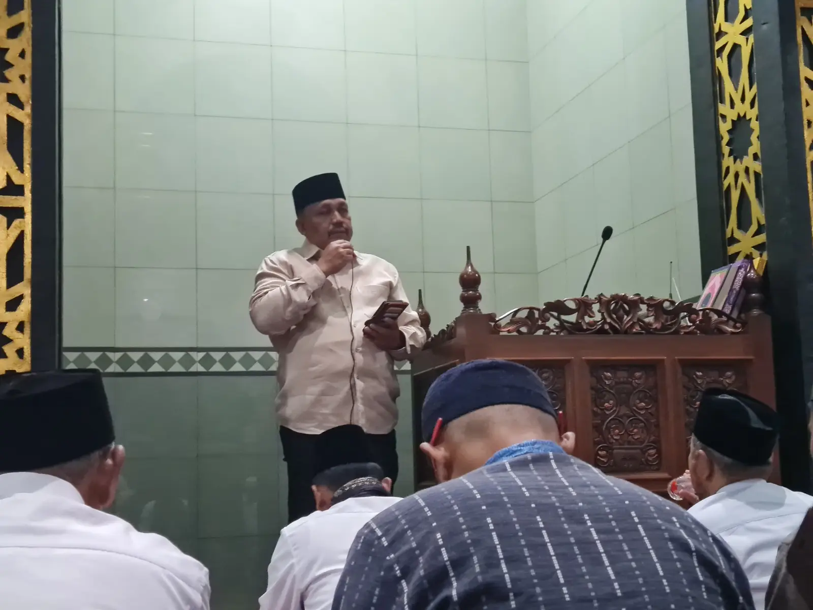 Tarling di Curug, Sekcam Bojongsari Ajak Warga Jaga Kekhusyukan Ramadan