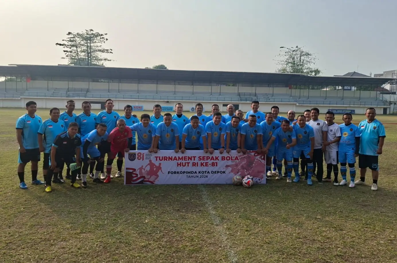 judi pkv terpercaya Buka Turnamen Sepak Bola HUT RI, Wali Kota Depok Titip Empat Pesan