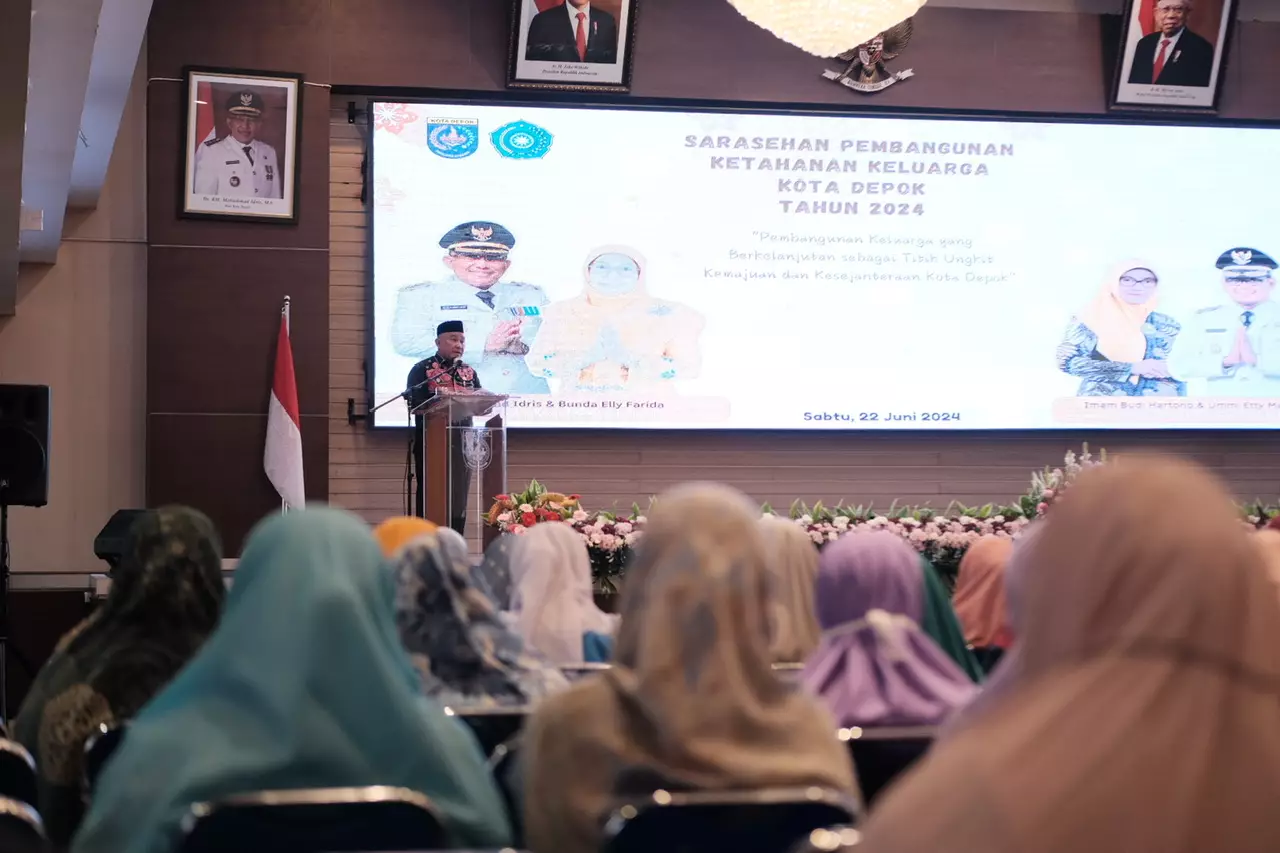 Wali Kota Depok Hadiri Sarasehan Pembangunan Ketahanan Keluarga