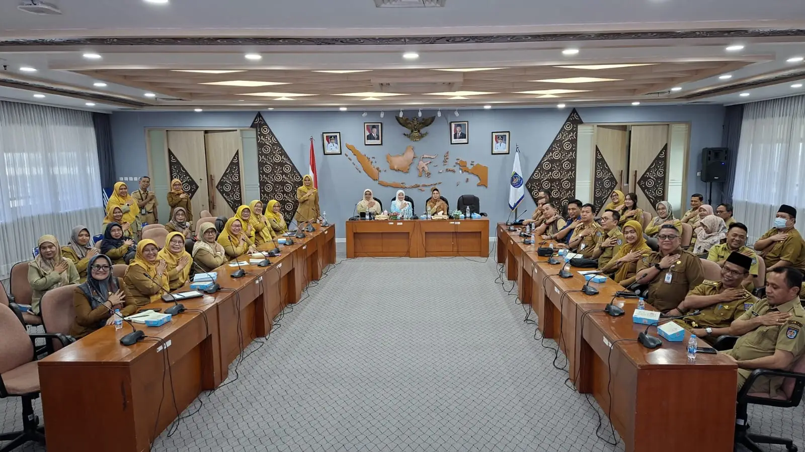Pimpin Rakor, Ketua TP-PKK Depok Ajak Semua Sektor Komit Wujudkan Kota Sehat