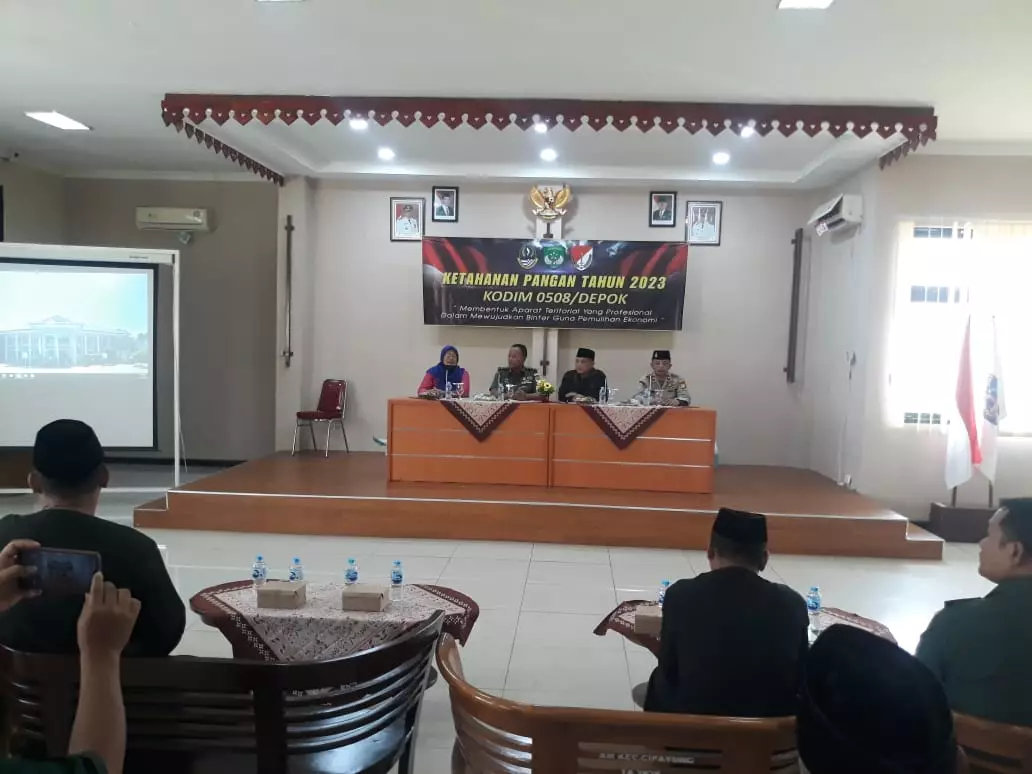 Kodim Depok Ajak Warga Bercocok Tanam Topang Ketahanan Pangan Daerah