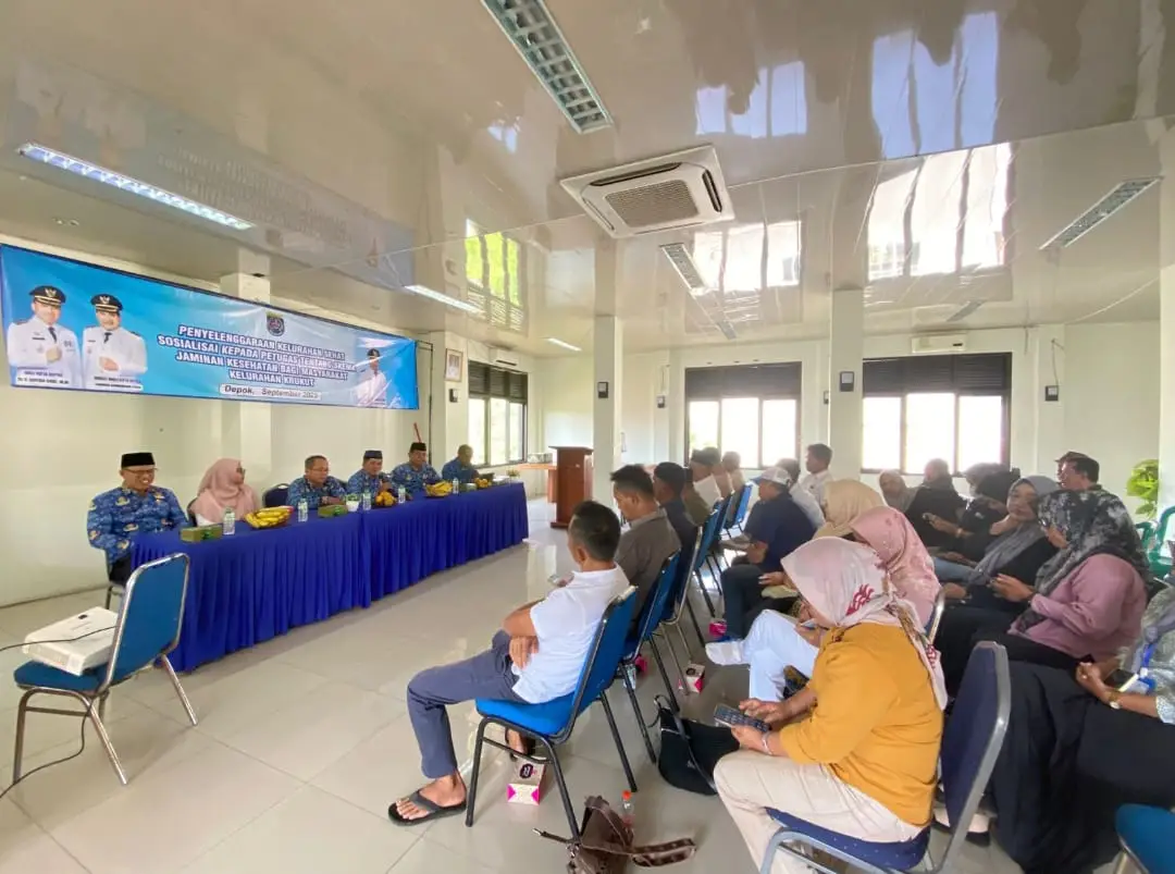 Kelurahan Krukut Sosialisasikan Skema Jaminan Kesehatan untuk Warga