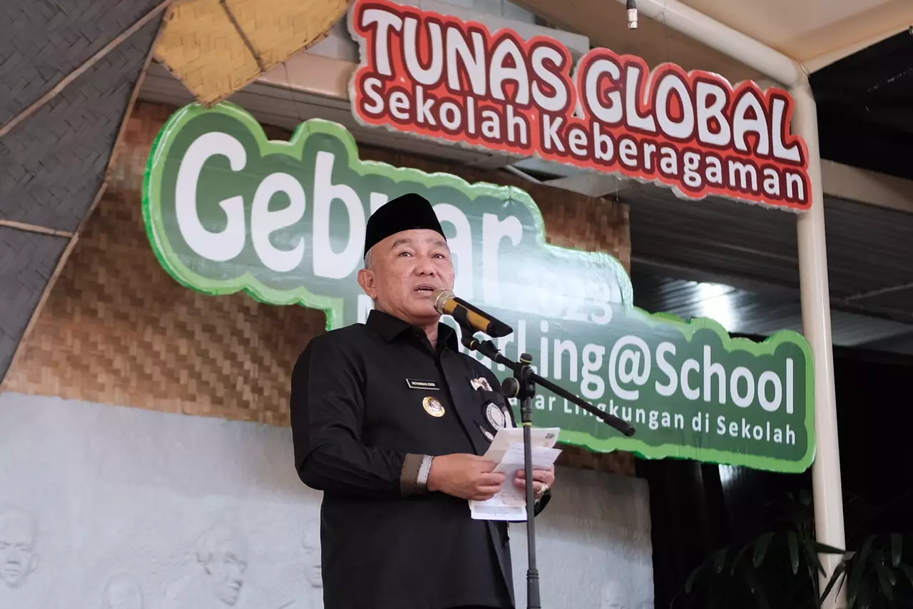 Wali Kota Depok Hadiri Acara MyDarling@School SDNP Tunas Global