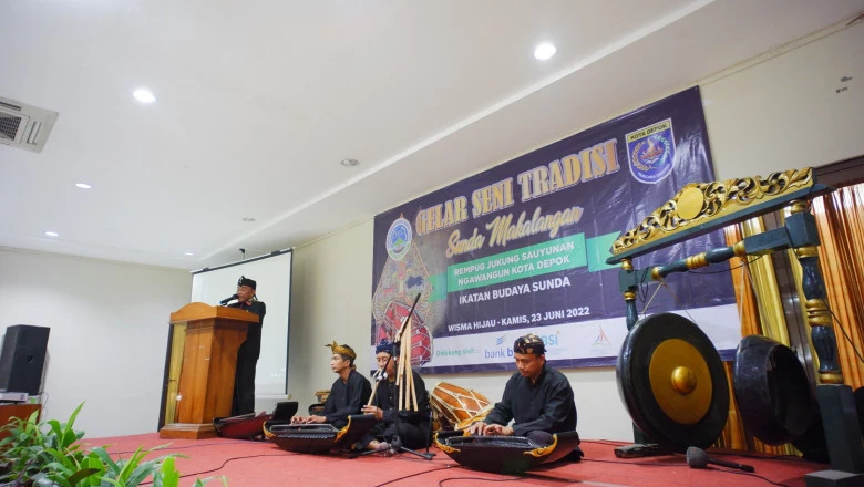 Wali Kota Depok Hadiri Gelar Seni Tradisi Sunda Makalangan