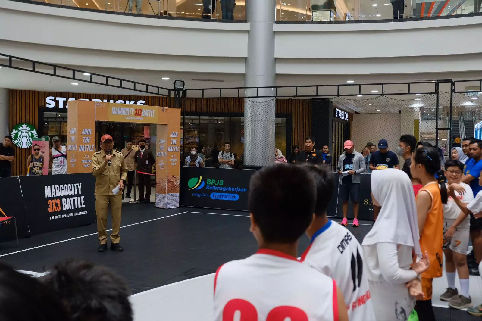 Buka Margo City Battle 3x3, Bang Imam Berharap Terjaring Bibit Atlet Unggul